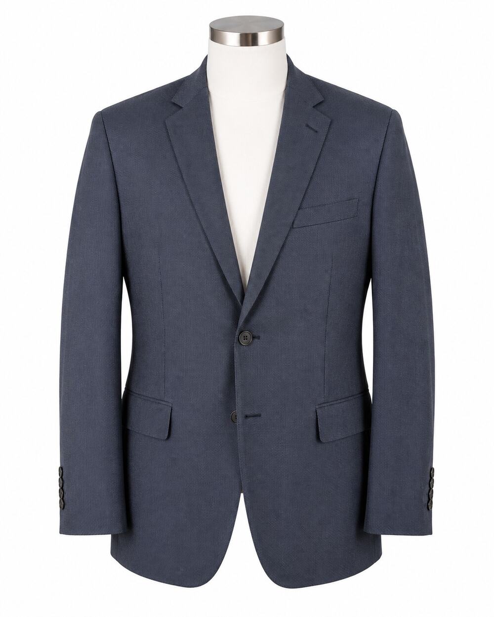 Perry Ellis Portfolio Blue Classic Fit Sport Coat Blazer - Size 40R/42R